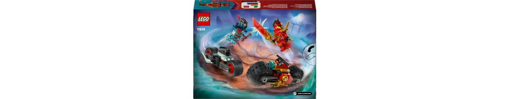 LEGO NINJAGO Wyścig motocyklowy Kaia 71838