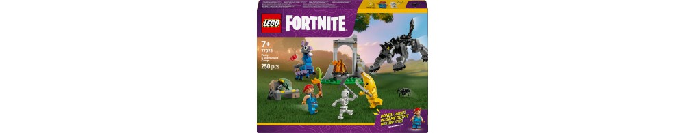 LEGO Fortnite Skórek i Iskra oraz obóz 77075