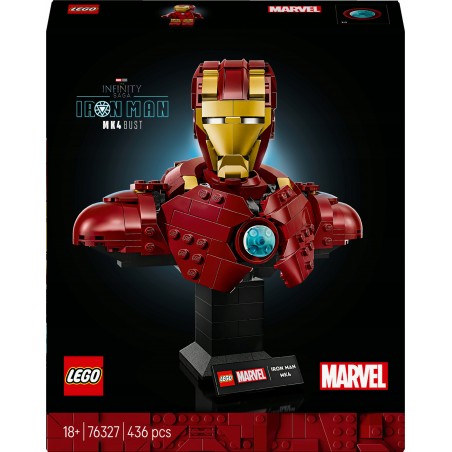 LEGO Marvel Popiersie Iron Mana MK4 76327