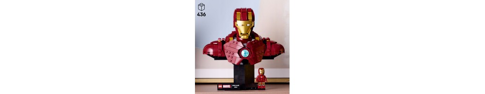 LEGO Marvel Popiersie Iron Mana MK4 76327