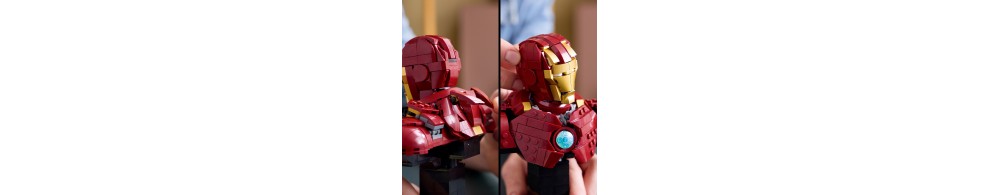 LEGO Marvel Popiersie Iron Mana MK4 76327
