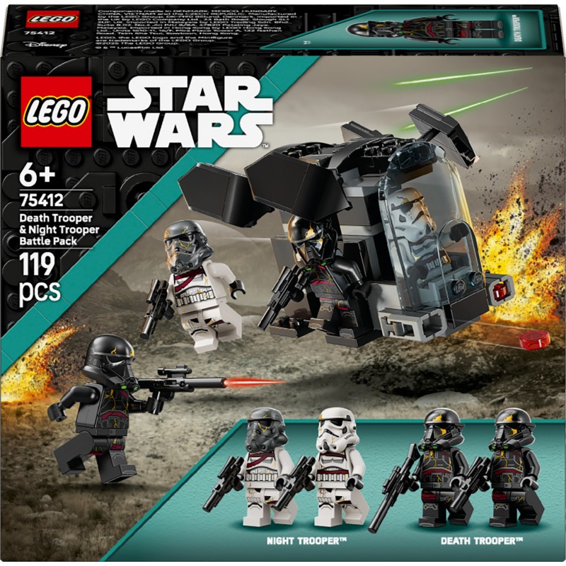 LEGO Star Wars Szturmowiec Śmierci i nocny szturmowiec zestaw bitewny 75412