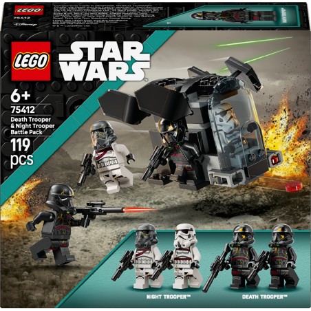LEGO Star Wars Szturmowiec Śmierci i nocny szturmowiec zestaw bitewny 75412