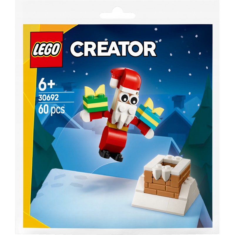LEGO Creator Święty Mikołaj i świąteczny komin 30692