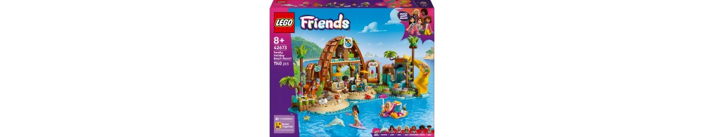LEGO Friends Rodzinne wakacje na plaży 42673