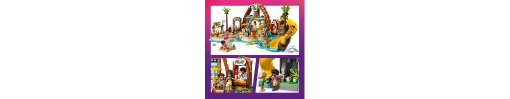 LEGO Friends Rodzinne wakacje na plaży 42673
