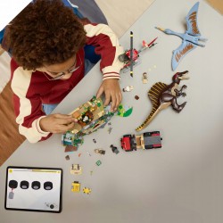 LEGO Jurassic World Powietrzna misja z kecalkoatlem i spinozaurem 76976