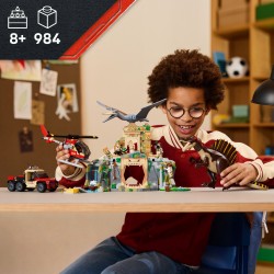 LEGO Jurassic World Powietrzna misja z kecalkoatlem i spinozaurem 76976