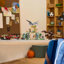 LEGO Jurassic World Powietrzna misja z kecalkoatlem i spinozaurem 76976