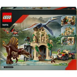 LEGO Jurassic World Powietrzna misja z kecalkoatlem i spinozaurem 76976