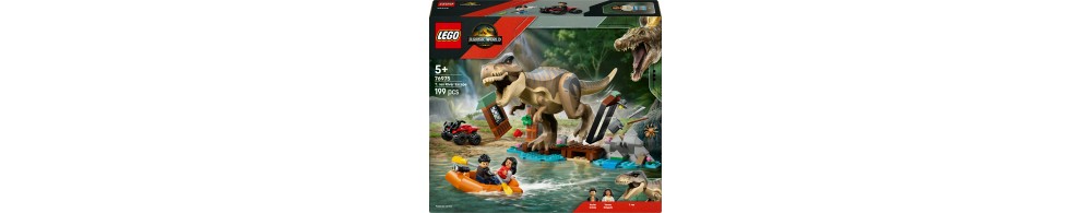 LEGO Jurassic World Ucieczka rzeką przed tyranozaurem 76975
