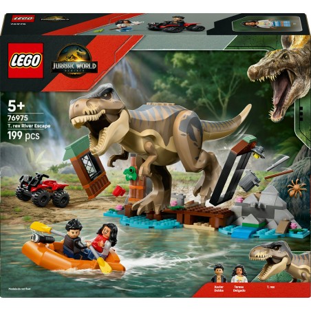 LEGO Jurassic World Ucieczka rzeką przed tyranozaurem 76975
