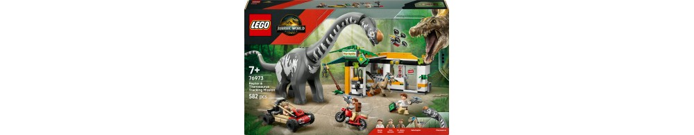 LEGO Jurassic World Na tropie dinozaurów 76973
