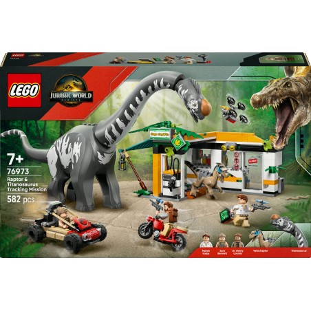 LEGO Jurassic World Na tropie dinozaurów 76973
