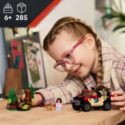 LEGO Jurassic World Ucieczka terenówką przed raptorem 76972