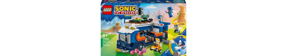LEGO Sonic the Hedgehog Sonic i pojazd do zbudowania 77006