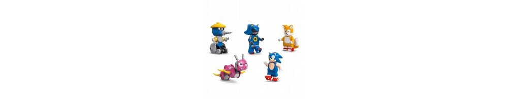 LEGO Sonic the Hedgehog Sonic i pojazd do zbudowania 77006