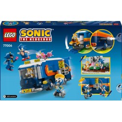 LEGO Sonic the Hedgehog Sonic i pojazd do zbudowania 77006