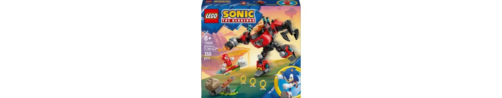 LEGO Sonic the Hedgehog Knuckles i Dr. Eggman w mechu 77005