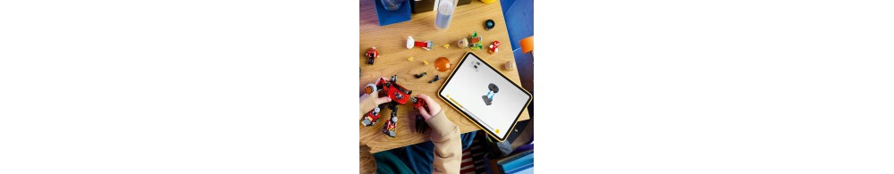 LEGO Sonic the Hedgehog Knuckles i Dr. Eggman w mechu 77005