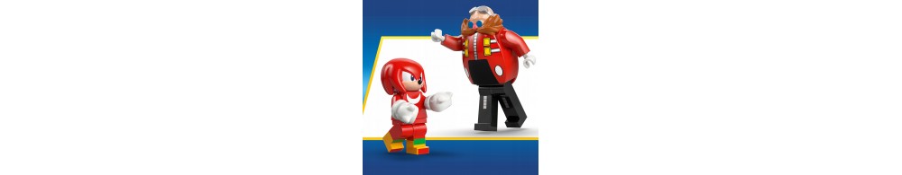 LEGO Sonic the Hedgehog Knuckles i Dr. Eggman w mechu 77005