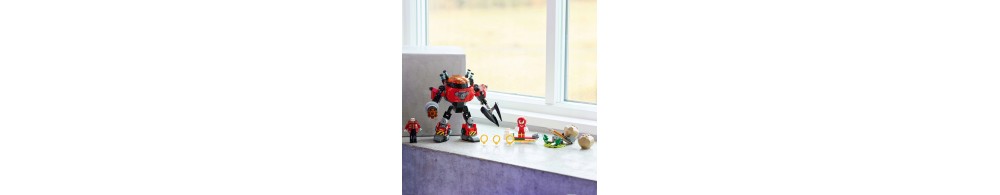 LEGO Sonic the Hedgehog Knuckles i Dr. Eggman w mechu 77005