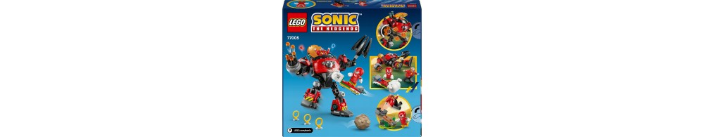 LEGO Sonic the Hedgehog Knuckles i Dr. Eggman w mechu 77005