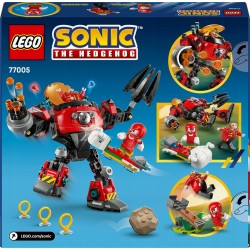 LEGO Sonic the Hedgehog Knuckles i Dr. Eggman w mechu 77005