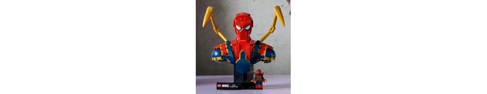 LEGO Marvel Popiersie Iron Spider-Mana 76326