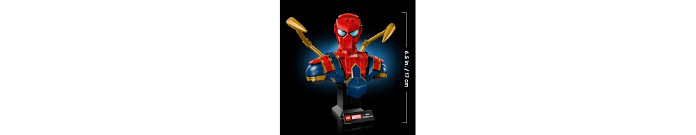 LEGO Marvel Popiersie Iron Spider-Mana 76326