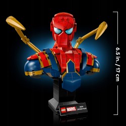 LEGO Marvel Popiersie Iron Spider-Mana 76326