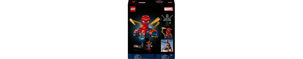 LEGO Marvel Popiersie Iron Spider-Mana 76326