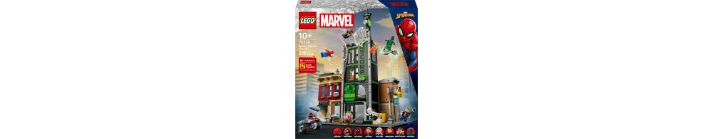 LEGO Marvel Spider-Man i Oscorp, zabawka konstrukcyjna 76324