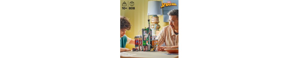 LEGO Marvel Spider-Man i Oscorp, zabawka konstrukcyjna 76324