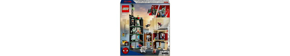 LEGO Marvel Spider-Man i Oscorp, zabawka konstrukcyjna 76324