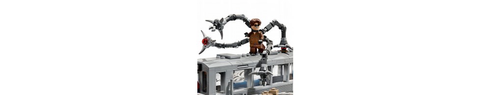 LEGO Marvel Spider-Man kontra Doc Ock - scena w metrze 76321
