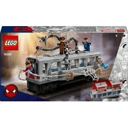 LEGO Marvel Spider-Man kontra Doc Ock - scena w metrze 76321