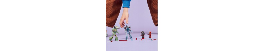 LEGO Marvel Iron Man i War Machine kontra drony Hammera 76320