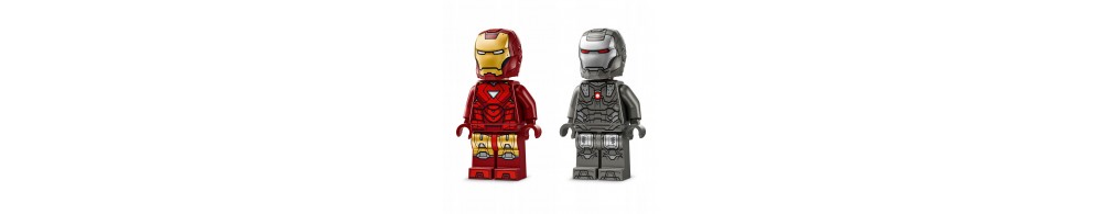 LEGO Marvel Iron Man i War Machine kontra drony Hammera 76320