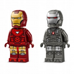 LEGO Marvel Iron Man i War Machine kontra drony Hammera 76320