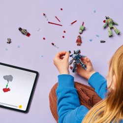 LEGO Marvel Iron Man i War Machine kontra drony Hammera 76320