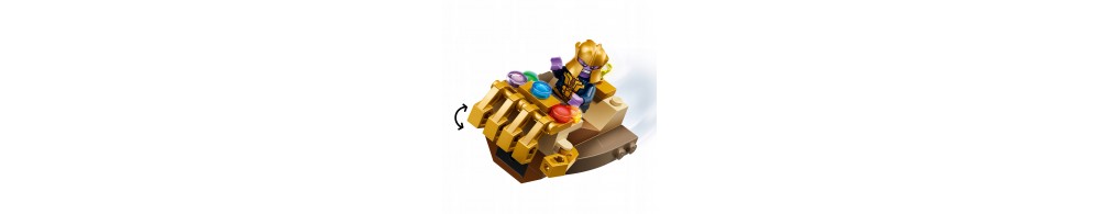 LEGO Marvel Kapitan Ameryka kontra Thanos dla dzieci 76319
