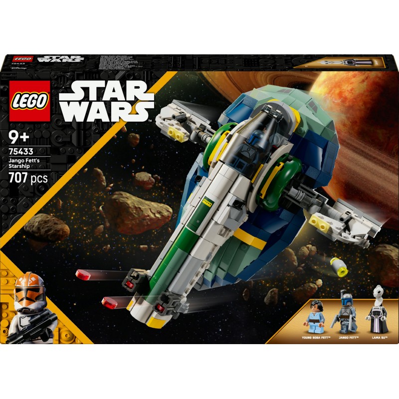 LEGO Star Wars Statek Jango Fetta, zabawka konstrukcyjna 75433