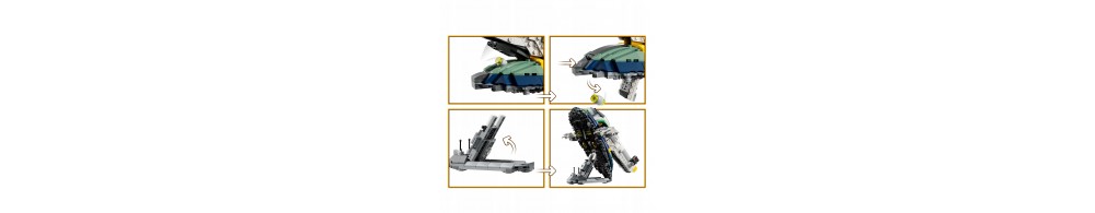 LEGO Star Wars Statek Jango Fetta, zabawka konstrukcyjna 75433