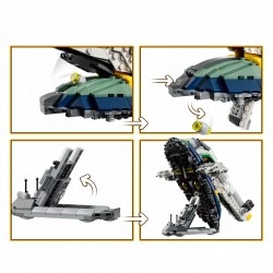 LEGO Star Wars Statek Jango Fetta, zabawka konstrukcyjna 75433