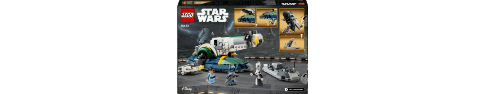 LEGO Star Wars Statek Jango Fetta, zabawka konstrukcyjna 75433