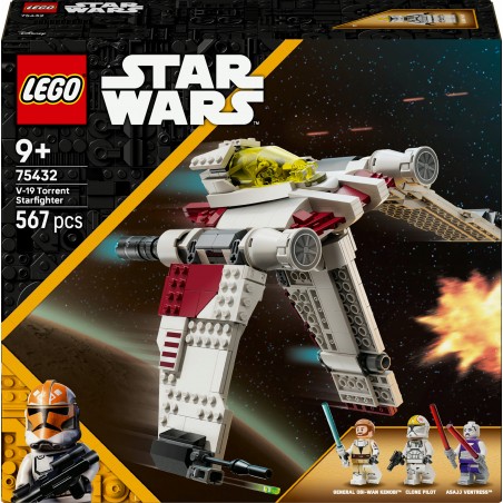 LEGO Star Wars Myśliwiec V-19 Torrent dla dzieci 75432