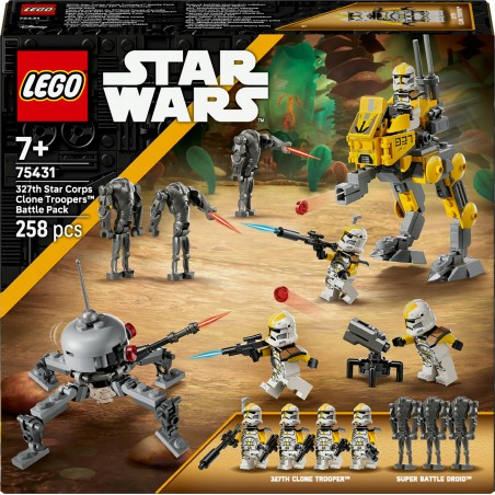 LEGO Star Wars klony z 327. korpusu galaktycznego 75431