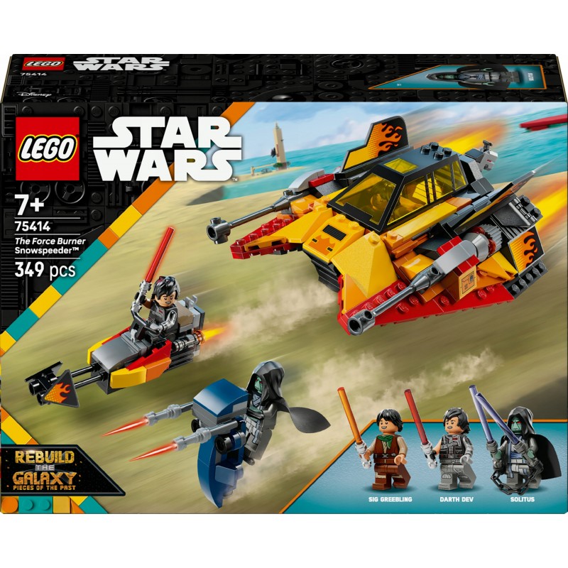 LEGO Star Wars Płomienny śmigacz śnieżny dla dzieci 75414