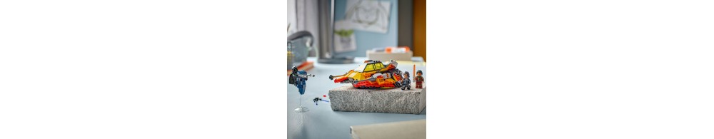 LEGO Star Wars Płomienny śmigacz śnieżny dla dzieci 75414